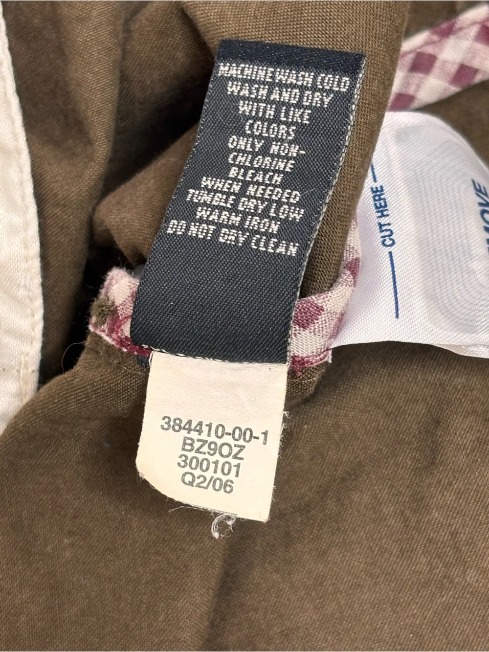 Old Navy two button
